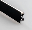 Immagine di Profilo In Alluminio Doppia Emissione Alloggio Per 2 Strip Led 2 Metri