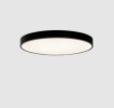 Immagine di Plafoniera Rotonda Led 3000k - 4000k DALI Push Lisboa Nero 60 cm ACB