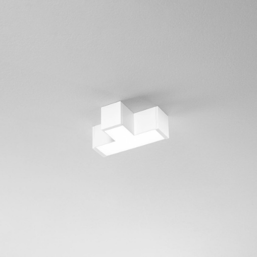 Immagine di Giunzione T Bianco Led 10w Per Sistema a Binario Next Intec Light