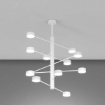 Immagine di Lampadario Octopus 12 Luci Orientabili Gx53 Per Soggiorno Moderno Top Light