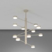 Immagine di Lampadario Octopus 12 Luci Orientabili Gx53 Per Soggiorno Moderno Top Light