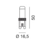 Immagine di Lampadina G9 Led 3,3W 3000k Luce Calda 360° Gea Led GLA184C