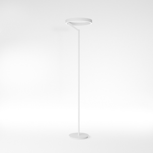 Immagine di Piantana Design Bianco Criseide Led Dimmerabile Gea Luce