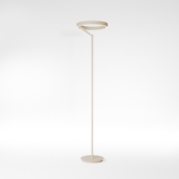 Immagine di Piantana Beige Da Salotto Led Dimmerabile 3000k Criseide Gea Luce
