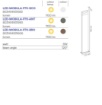 Immagine di Paletto Da Giardino 70 cm Led 3000k IP65 Mobula Intec