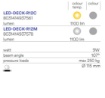 Immagine di Faretto Led Calpestabile Rotondo Pavimento Esterno IP67 Deck 12mm Intec Light