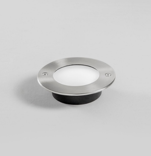 Immagine di Faretto Led Calpestabile Rotondo Pavimento Esterno IP67 Deck 12mm Intec Light