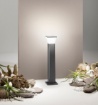 Immagine di Lampioncino Led Luce Solare Con Crepuscolare 57cm IP54 CCT Maeve Intec