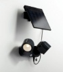 Immagine di Lampada Esterno Led Faretti Solari Orientabili Con Sensore IP54 Intec