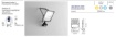 Immagine di Faro Led Esus Grigio Da Esterno Led 30w CCT Con Sensore IP65 Intec