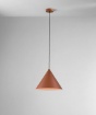 Immagine di Lampada A Sospensione Conica Per Tavolo 40 cm Iconic Perenz