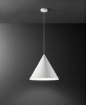 Immagine di Lampadario Da Tavolo Perenz Iconic Cono Metallo 50 cm