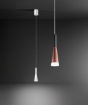 Immagine di Sospensione Led Per Comodini Penisola Cono Oro Rosa Nero Perenz