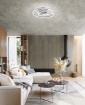 Immagine di Plafoniera Led Spirale Grigio 3000k Dimmerabile Perenz