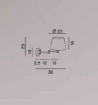 Immagine di Applique Snodabile Con Paralume Per Camera Da Letto Crane Perenz