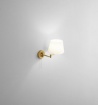 Immagine di Applique Snodabile Con Paralume Per Camera Da Letto Crane Perenz