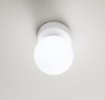 Immagine di Applique Plafoniera Sfera Bianca 15cm Maga Perenz 8072 B