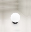 Immagine di Lumetto Moderno NeroSfera Bianca 10 cm Maga Perenz 8066 N