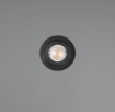 Immagine di Faretto Rotondo Nero Incasso Per Doccia Led Dimmerabile Lamont 82 mm Trio