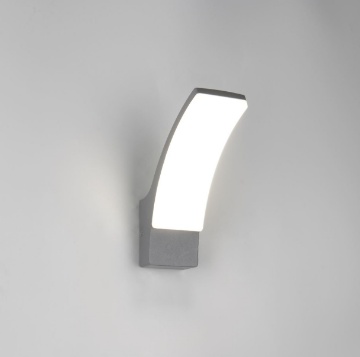 Immagine di Applique Led Per Esterni Antracite IP44 Beja Trio Lighting