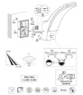 Immagine di Applique Da Esterno Antracite Led 4000k Con Sensore Movimento IP44 Beja Trio