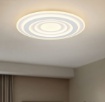 Immagine di Plafoniera Rotonda Smart Led CCT 50W Dimmerabile Con Telecomando Costa Trio