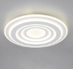 Immagine di Plafoniera Rotonda Smart Led CCT 50W Dimmerabile Con Telecomando Costa Trio
