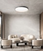 Immagine di Plafoniera Disco Led Nero Oro Halo 58 cm Dimmerabile Perenz