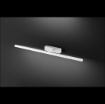 Immagine di Applique Moderna Da Specchio Led CCT 16w Orientabile Riga 77 cm Perenz