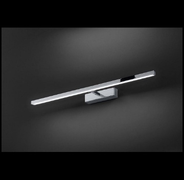 Immagine di Applique Moderna Da Specchio Led CCT 16w Orientabile Riga 77 cm Perenz