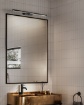 Immagine di Applique Led Orientabile Da Specchio Riga 102 cm 24w CCT Perenz