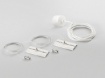 Immagine di Kit Sospensione Per Sistema Modulare Barre Led Grid Perenz