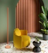 Immagine di Piantana Moderna Arancione Led 3000k Dimmerabile Ray Perenz