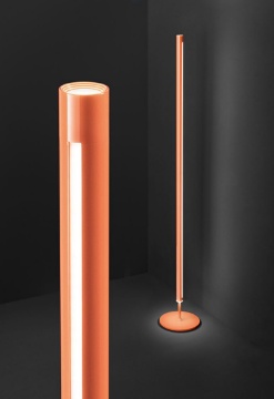 Immagine di Piantana Moderna Arancione Led 3000k Dimmerabile Ray Perenz