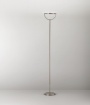 Immagine di Piantana Disco Led Orientabile Grigio Titanio Con Dimmer Plato Perenz