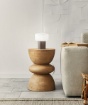 Immagine di Lumetto Comodino In Ceramica Colorata 19 cm Otty Perenz