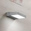 Immagine di Applique Per Esterno Grigio Faro Led 3000k Orientabile IP54 Giro Perenz
