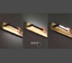 Immagine di Applique Foglia Oro 43 cm Led Luce Orientabile CCT Perenz