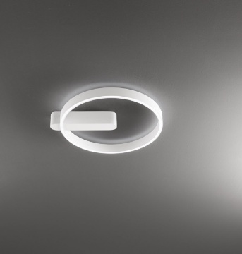 Immagine di Plafoniera Off Cerchio Bianco Led CCT 40w Perenz