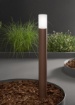 Immagine di Palo Da Esterno Cilindro H90 cm Diffusore Vetro Lampo Perenz IP54