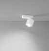 Immagine di Faretto Cubo Orientabile GU10 Da Parete Soffitto Oddy Perenz