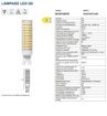 Immagine di Lampadina Led G9 7w 3000k Luce Calda 1000 Lumen Life