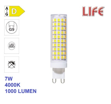 Immagine di Lampadina Led G9 7w 4000k Luce Naturale 1000 Lumen Life