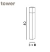 Immagine di Paletto Squadrato Per Esterno Moderno 50 cm IP54 Tower Perenz