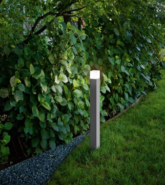 Immagine di Paletto Quadrato Per Esterni 90 cm IP54 Tower Perenz