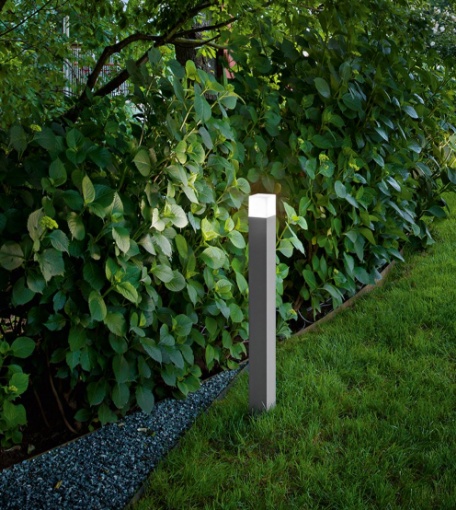 Immagine di Paletto Quadrato Per Esterni 90 cm IP54 Tower Perenz