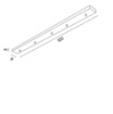 Immagine di Lampadario 5 Luci Per Tavolo Con Pendenti Vetro Trasparente Perenz Rain