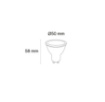 Immagine di Lampadina GU10 LED 6W 4000K Luce Naturale 100° - 700 Lumen  Life Electronics