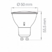 Immagine di Lampadina Top Light GU10 Led 6w Switch 3000k 4000k 600 Lumen - 10 Pezzi