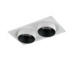 Immagine di Incasso Led Outsider Bianco Faretti Orientabili 2x30w CCT Ottica 24 Intec